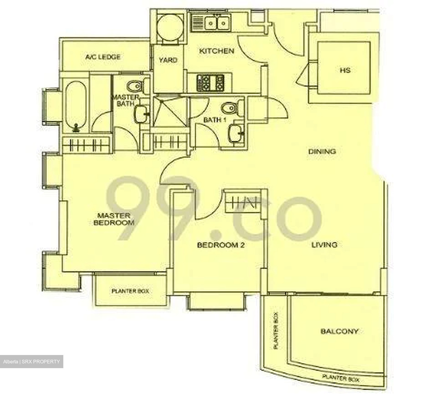 Papillon (D12), Apartment #440992091